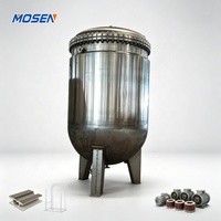 Cuve d'imprégnation sous vide VPI verticale en acier inoxydable, cuve sous pression pour l'imprégnation de résine de bobines de moteur, personnalisable selon les normes ASME