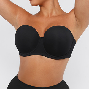<span class=keywords><strong>Reggiseno</strong></span> Modellante <span class=keywords><strong>Senza</strong></span> <span class=keywords><strong>Spalline</strong></span> Hexin, Reversibile, <span class=keywords><strong>Senza</strong></span> <span class=keywords><strong>Ferretto</strong></span>, Push-up, Comodo, con Supporto per il Seno <span class=keywords><strong>e</strong></span> Chiusura Frontale - Product Image 3