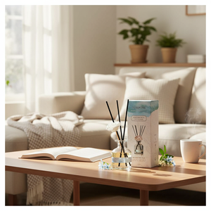 BLOOMING Aroma <b>Reed</b> <b>Diffuser</b> Decorative Home Fragrance Oil Set <b>for</b> Living Room Bedroom Bathroom Office Interior Decoration - Product Image 3