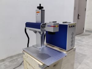 เครื่องเลเซอร์มาร์กกิ้งแบบแยกส่วน ราคาโรงงาน 30W 50W สำหรับงานฮาร์ดแวร์ พลาสติก รองรับรูปแบบไฟล์กราฟิก LAS DST DXF <span class=keywords><strong>PLOT</strong></span> - Product Image 4