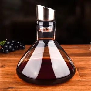 Kristallen Rode Wijn Decanter Met Stoppers Voor Whiskey Bruiloft Tafel Decoratie