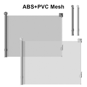 Installation de pression de prix direct d'usine/aucun perçage requis portes de bébé rétractables pour l'utilisation d'escaliers de balcon de salle de bains de chambre à coucher - Product Image 2