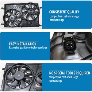 Ventilador Electrónico de Refrigeración del Radiador, Ventilador de Refrigeración AC para BUICK Enclave 23434158 20972760 23412299 23434158 2592702 - Product Image 5
