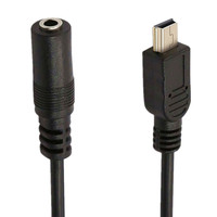Câble adaptateur DC 35 mm femelle vers Micro USB/Micro 5 broches mâle pour microphone/écouteur et audio de smartphone