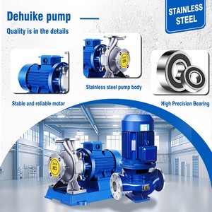 Dehuike 160kw 300m Head Industrial Centrifugal <b>Pump</b> Stainless 8/12/16 Inch Centrifugal agricultural <b>Pump</b> Manufacturers - Product Image 5