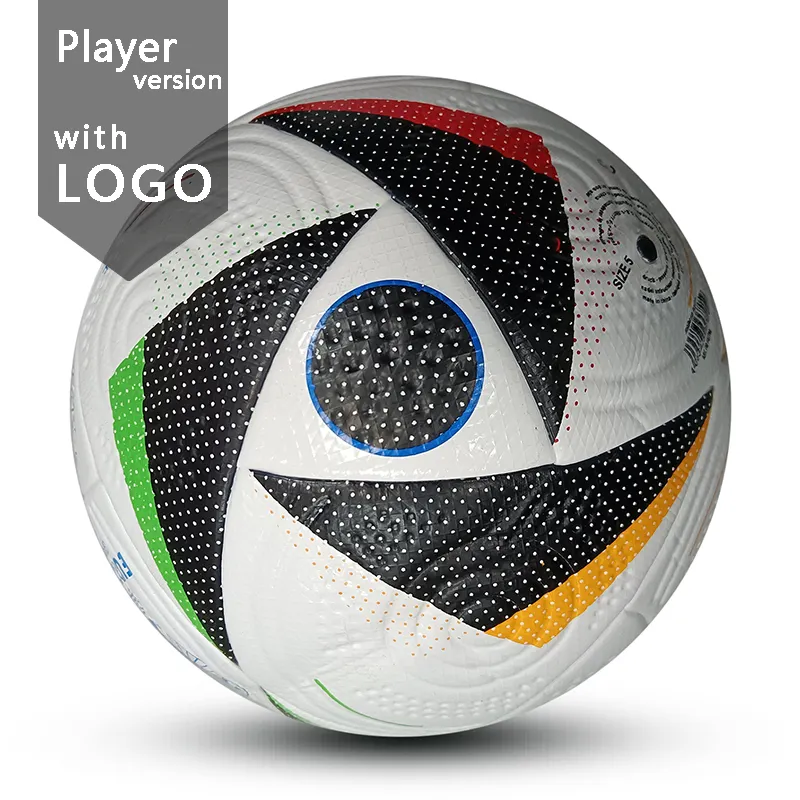 2024 Spielerspielball Größe 4 Größe 5 Mit LOGO Fußball PU hochwertiger Vereins-Team-Training-Spielball individuelles LOGO