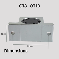Rollen vibratoren OT8/OT10/OT13/OT16/OT20/OT25/OT30/OT36 Pneumatische Dreh kugel vibratoren für Silos