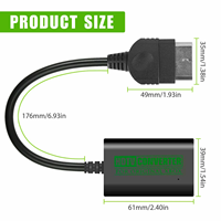 Câble adaptateur Xbox pour HDTV, connecteurs nickelés haute définition en PVC, conducteur en cuivre pur