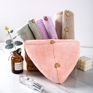 <span class=keywords><strong>Serviette</strong></span> en microfibre <span class=keywords><strong>de</strong></span> bonne qualité pour femmes, Turban, tissu doux, idéal pour les <span class=keywords><strong>cheveux</strong></span>, convient en Salon <span class=keywords><strong>de</strong></span> coiffure - Product Image 6