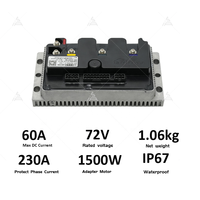 Contrôleur programmable FARDRIVER ND72230 72V 60A BLDC Hall IP67 pour moto électrique 1500W