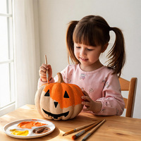 Décorations de citrouille en pulpe de papier moulée écologiques en gros, imperméables, pour Halloween, pour la maison et les fêtes