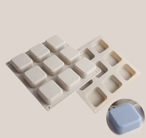 Silikolove Khuôn Silicone vuông Tự Làm 15 khoang Dụng cụ trang trí 3D thân thiện với môi trường cho sô cô la thạch kem tráng miệng kẹo nướng - Product Image 5