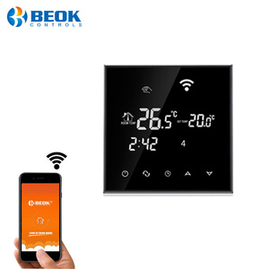 TGT70WIFI-WPB Smart room thermostat de chauffage de chaudière avec fonction WIFI et peut être contrôlé par téléphone - Product Image 3
