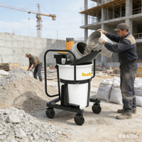 Machine à mélanger le coulis autolissant pour sols, mélangeur de nivellement de sols, travaux intérieurs, projets résidentiels, décoration intérieure