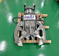 Broyeur de béton GONGMA, robots de démolition Brokk, excavatrices de 2,5 à 4,5 tonnes, ouverture à double cylindre, moteur rotatif à 360°, Q355B NM500