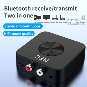 Adaptador Receptor de Audio <span class=keywords><strong>Bluetooth</strong></span> NFC 5.0, Extensor Inalámbrico <span class=keywords><strong>Bluetooth</strong></span> HiFi con <span class=keywords><strong>RCA</strong></span> de 3.5mm AUX para TV, Hogar y Estéreo de Auto - Product Image 4