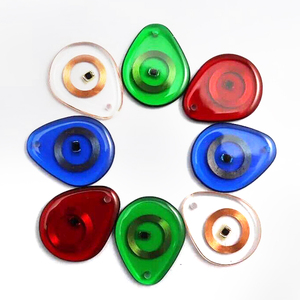 Porte-clés <span class=keywords><strong>RFID</strong></span> intelligent 13,56 kHz F08 1K, lecture/écriture, étiquette de clé, époxy ABS, étanche, ISO 14443A, carte de visite, carte de membre d'hôtel - Product Image 6