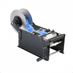 Hướng dẫn sử dụng băng ghế dự bị Top labeller Jar nước pet chai ghi nhãn stickering Máy rượu vang thủy tinh vòng Applicator Sticker dán nhãn máy - Product Image 3