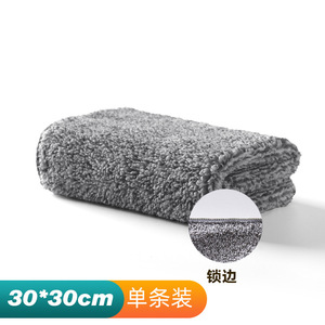 ผ้าเช็ดทำความสะอาดครัวไมโครไฟเบอร์ ขนาด 25x25 ซม. 30x30 ซม. สีเทาล้วน ใช้งานได้หลากหลาย สำหรับความสะอาดตลอดชีวิต - Product Image 3