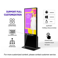 Pantalla LCD OEM para Carteles, Pantalla Táctil Interior, Soporte de Señalización Digital y Kiosco para Unidad de Pantalla Publicitaria WiFi