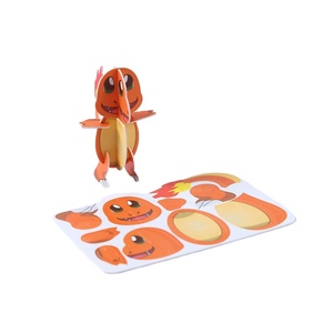 Créer des aliments et collations promotion cadeau de dessin animé pour enfants IQ éducatif 3D <span class=keywords><strong>Puzzle</strong></span> <span class=keywords><strong>jeu</strong></span> - Product Image 5