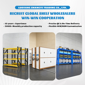 Edelstahl-Lagerregale Lagerhaus-Aufbewahrungsregal Garagen-Lagerregale Stahlregale Stapelbare Regale & Regalböden - Product Image 3