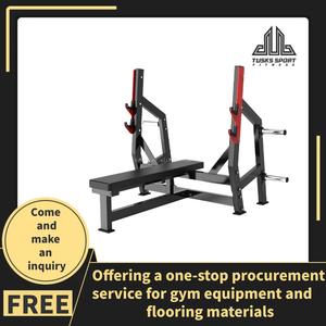 <span class=keywords><strong>Banc</strong></span> plat de gymnase d'équipement de gymnastique commerciale de forme physique à vendre, taille de tube de 50*80mm avec l'épaisseur de 3.0mm - Product Image 2