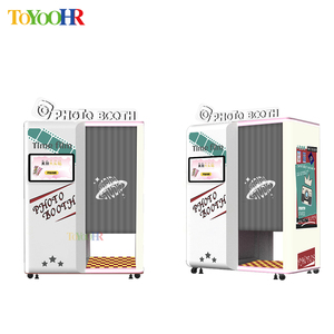 Photomaton coréen rétro à monnayeur, en métal, personnalisé, portable, vintage, pour <span class=keywords><strong>mariage</strong></span>, cabine photo fermée - Product Image 5