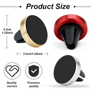 Potenti magneti supporto universale per telefono cellulare con presa d'aria installa facilmente supporto magnetico per telefono per auto - Product Image 3