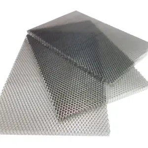 custom metal decoration aluminum honeycomb laser cut panel table