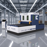 Precio de Fábrica de Han's Laser: Cortadora Láser de Fibra CNC 3015 para Chapa Metálica/Acero/Aluminio, Máquina de Corte Láser de Metal Económica