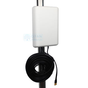 <span class=keywords><strong>Antena</strong></span> <span class=keywords><strong>de</strong></span> Panel Exterior MIMO 4G 3G LTE <span class=keywords><strong>de</strong></span> 700-2700MHz, 2x12dbi <span class=keywords><strong>de</strong></span> Alta Ganancia, con Cables <span class=keywords><strong>de</strong></span> 15m, Banda Completa, Largo Alcance Global - Product Image 1