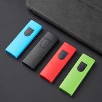 Nouveau produit Briquet portable coupe-vent rechargeable par USB Chauffage par induction tactile Fil Briquet à cigarette