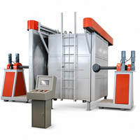 Machine de rotomoulage pour réservoir d'eau de caravane RV |   Équipement de moulage rotatif LLDPE
