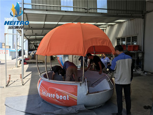 BBQ <strong>Boat</strong> Leisure <strong>Electric</strong> <strong>Barbecue</strong> Water <strong>Grill</strong> Donut <strong>Boat</strong> for Sale with LED Light - Product Image 5