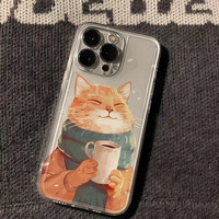 Housse de téléphone portable en TPU antichoc pour Iphone 8 X Xr Xs 11 12 13 14 15 16 17 Pro Max