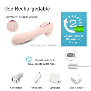 Echte, bevredigende 10-snelheden vrouwenmassage-apparaat met zuig- en vibratiefunctie, G-spot, tepel- en clitorisstimulator, clitoriszuiger, dildo voor vrouwen - Product Image 5