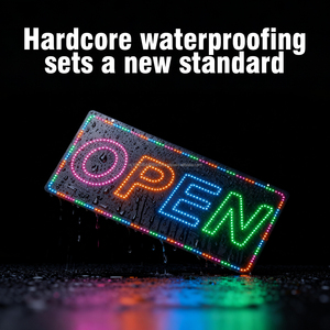 Full color open waterproof LED sign <b>board</b> billboard USB powered 1mm ultra-thin display sign decorative <b>light</b> indicator <b>light</b> 5V - Product Image 4