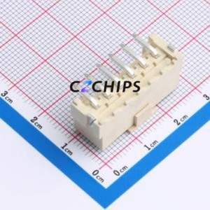 VH-6AB Wire-to-Board Pin Header SMD,P=3.96mm Connector 1x6P 3.96mm Vertical Mount 6P - Product Image 2