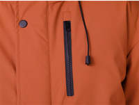 Veste d'hiver rembourrée à capuche pour homme, coupe ample, épaisse et chaude, avec logo personnalisé OEM ODM