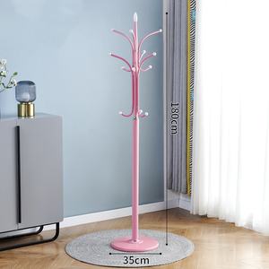 Bosque abrazo minimalista espejo de pared de hierro hogar decorativo soporte de abrigo de Metal para uso en la sala de estar - Product Image 4