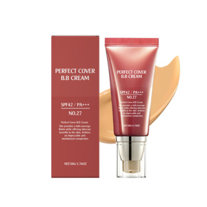Corrector BB Cream Iluminador, Hidratante, Control de Grasa, Maquillaje de Larga Duración, Cobertura Total, Base de Maquillaje Facial Natural y Suave - Product Image 1