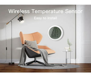 ZB-193 Tuya Smart ZigBee Termómetro Inteligente para el Hogar, Sensor de Temperatura y Humedad Interior con Pantalla LCD, Control por Voz y Aplicación - Product Image 3