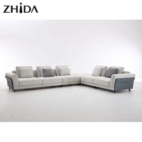 Hochwertige Italienische Design-Wohnzimmermöbel Moderne Stoff-Sektionalsofas Komfortables Modulares Sofa-Set für Villen