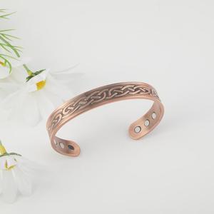 2023 Ấn Độ vàng Bộ đồ trang sức thời trang Cuff Vòng đeo tay đồng nguyên chất và vòng đeo tay - Product Image 3