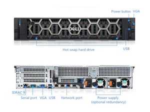 Serveur réseau en rack Dell PowerEdge R640 2U avec processeur 4120, clé <span class=keywords><strong>Windows</strong></span> 11, produit d'occasion en stock - Product Image 5