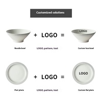 Service de Table en Grès de Style Nordique, Vaisselle en Céramique Créative pour la Maison, Assiette à Petit Déjeuner Simple, Bol à Soupe et Assiette à Fruits avec Coffret Cadeau