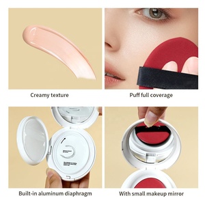 Base de Maquillaje en Cojín de Aire Blanca, Crema <span class=keywords><strong>CC</strong></span> en Cojín de Aire, Maquillaje <span class=keywords><strong>Nude</strong></span> Natural, Base Transparente y Adaptable - Product Image 5