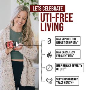 Complément d'extrait de canneberge de haute qualité pour soutenir la santé des voies urinaires chez les adultes, 60 capsules d'extrait de canneberge - Product Image 3