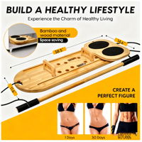 Planches de Pilates durables, portables et pliables, machines de Pilates multifonctionnelles pour femmes